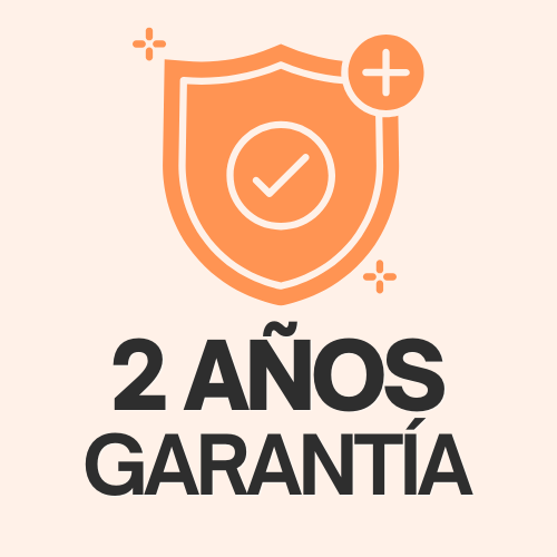 2 Años de garantía ILIMITADA